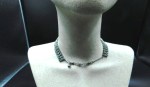 small rhinestone necklace bk
